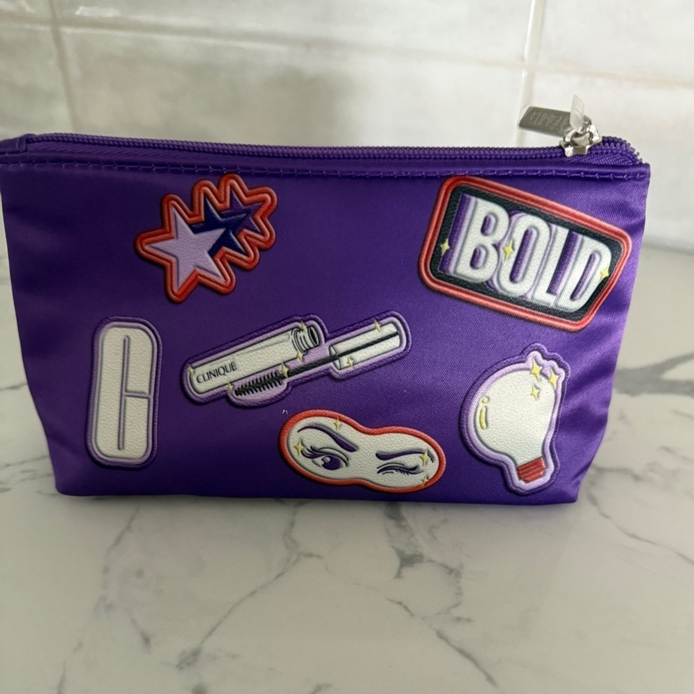 Clinique makeup bag NWT